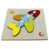 Ahşap Puzzle Uçak T5004 - 2