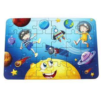 Ahşap Puzzle Uzay T5008 - Toysilla