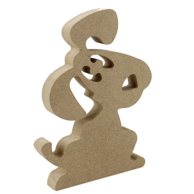 F66 Wood Dog Trinket - 2