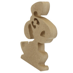 F66 Wood Dog Trinket - 3