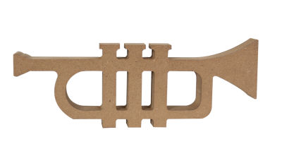 F70 Wood Trumpet Trinket - 1