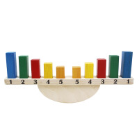 Toysilla Montessori Ahşap Denge ve Terazi Oyunu - T3021 - 2