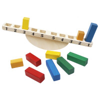 Toysilla Montessori Ahşap Denge ve Terazi Oyunu - T3021 - 5